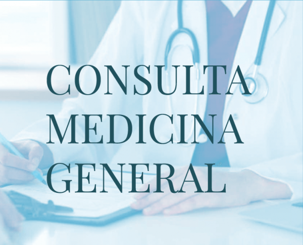 Consulta medicina general